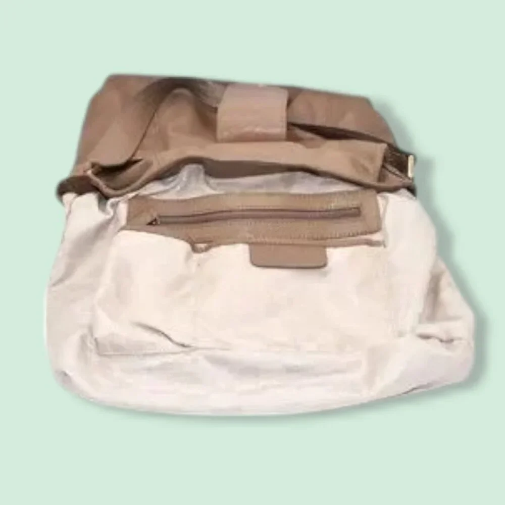 Michael Kors Leather Hobo Purse Shoulder Bag Tan